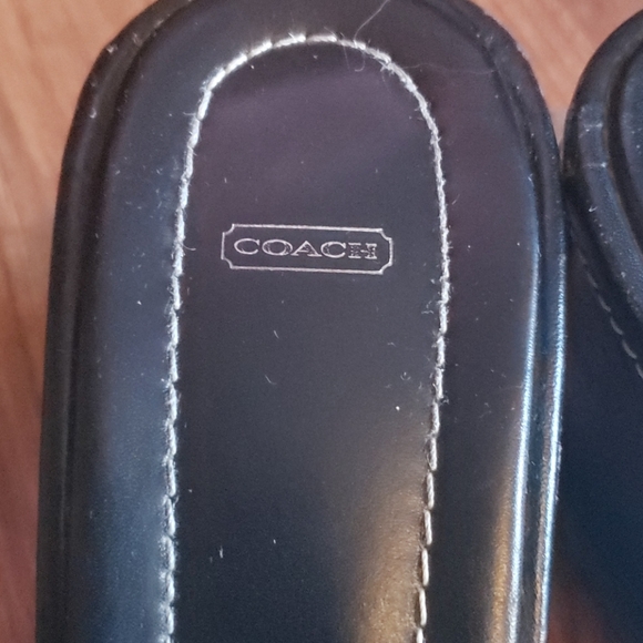 Coach Leather Wedge Heels - Picture 7 of 8